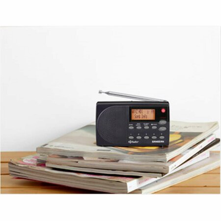 SANGEAN HD Radio FM-Stereo& AM Pocket Radio - 5 x 1.30 x 3.03 SA451893